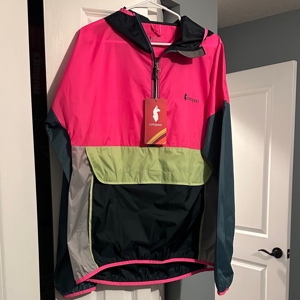 Cotopaxi TECA half-zip windbreaker - womens XL, mens L